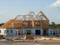 large house under construction